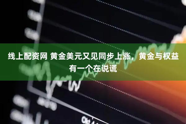 线上配资网 黄金美元又见同步上涨，黄金与权益有一个在说谎